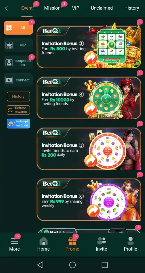 BetQQ Game APK – Mobile Gaming, Bonuses & Reward 3