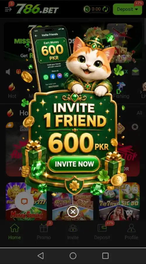 786.Bet Game – Mobile Casino Games, Bonuses & Rewards 1
