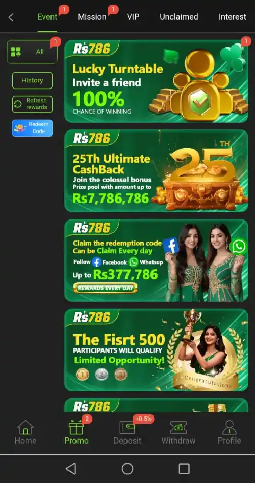 Rs786 Game APK 2026 – Gaming, Bonuses & Cash Rewards 2