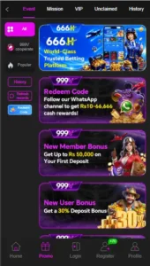 999v Game APK Free Download Real Money Gaming Pakistan 4
