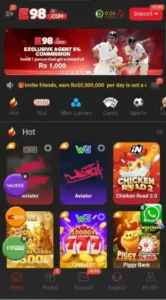 E98 Game APK Mobile Features, Rewards and Playing Options 2